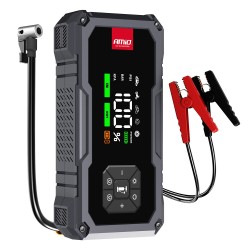 Booster AMiO 4 em 1 12 V com Compressor 10 bar