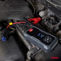 Booster AMiO 4 em 1 12 V com Compressor 10 bar
