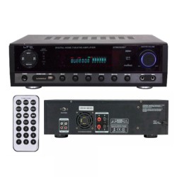 Amplificador Hi-Fi LTC 2x50W Bluetooth USB FM SD ATM6500BT