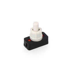Interruptor Unipolar EDM Branco 24 x 12 mm