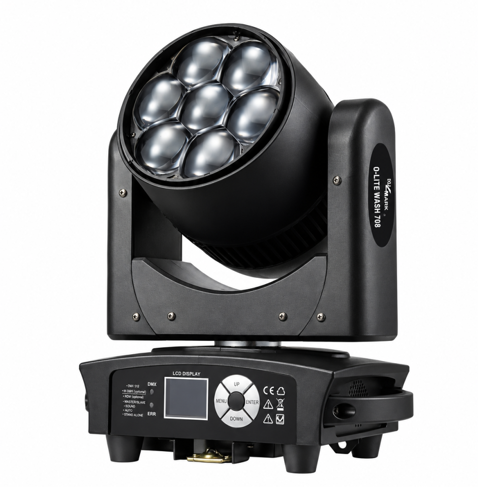 Moving Head Wash LED 7 x 40W RGBW Go4stage WA280