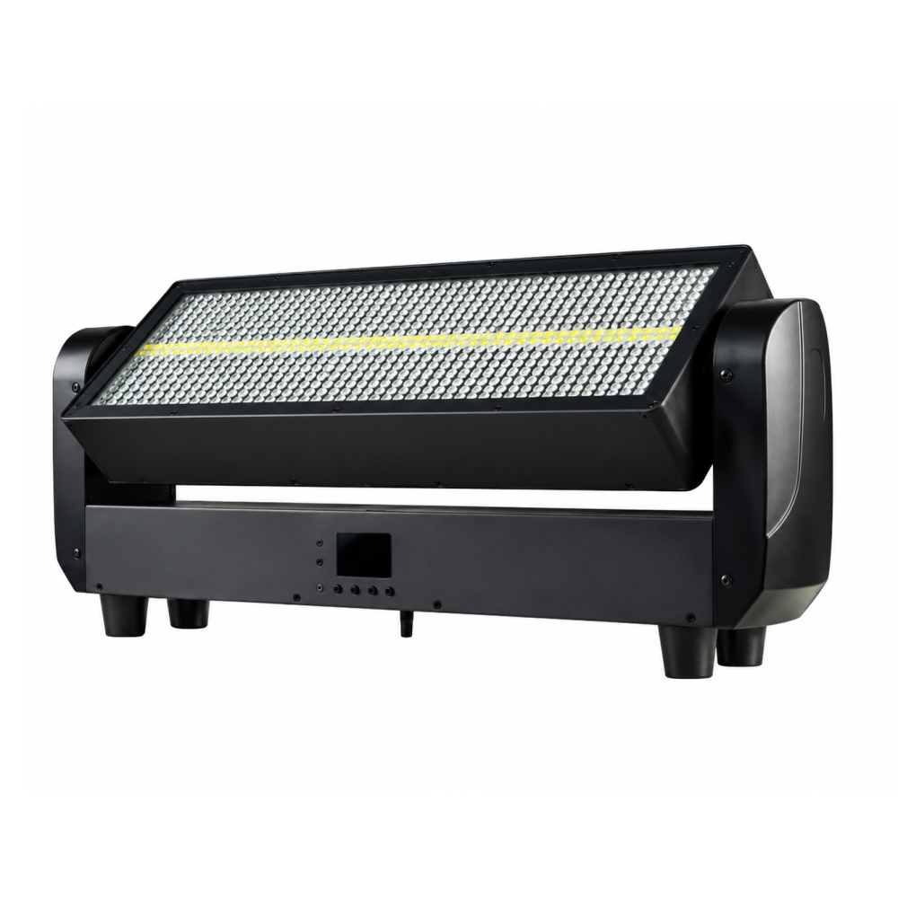 Strobe Moving Head 96 x 3W + 864 x 0.3W RGB Go4stage ST300