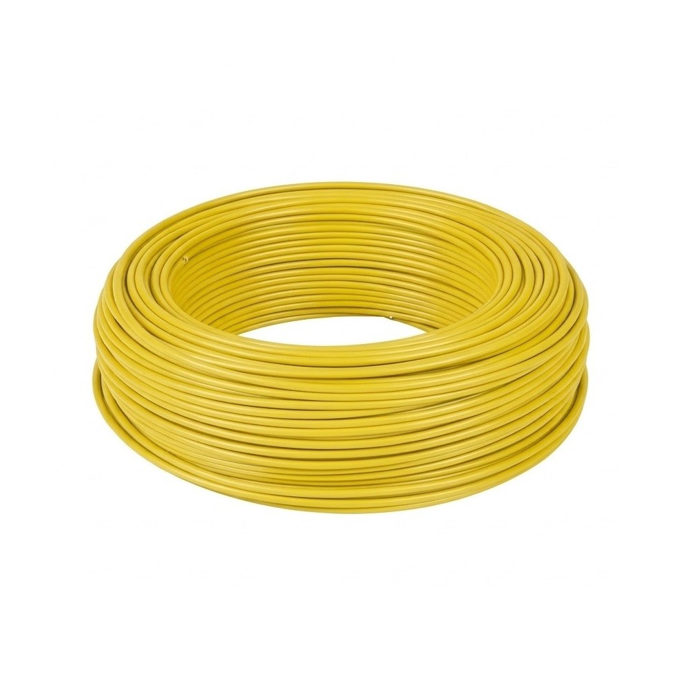 Fio Elétrico Multifilar 1,5 mm² Amarelo (metro)