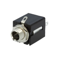 FICHA JACK 6.3MM FEMEA STEREO CHASSI