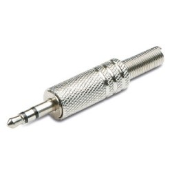 FICHA JACK MACHO ST METAL  3,5mm