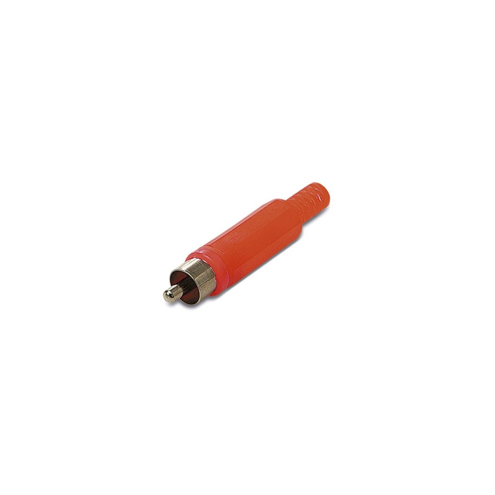 FICHA RCA MACHO EXTENSAO VERMELHA FICHA RCA MACHO EXTENSAO VERMELHA